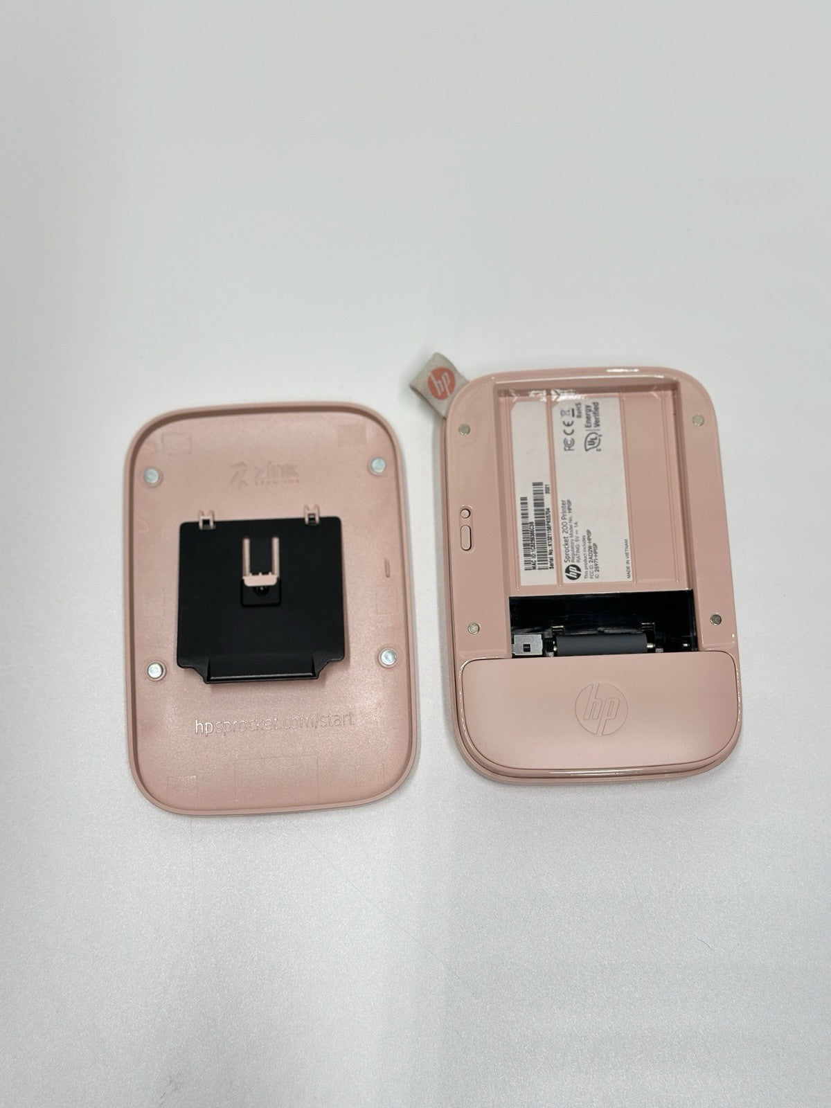 HP Sprocket Pink 200 Photo Printer - 2 x 3" Android & Apple IPhone Samsung
