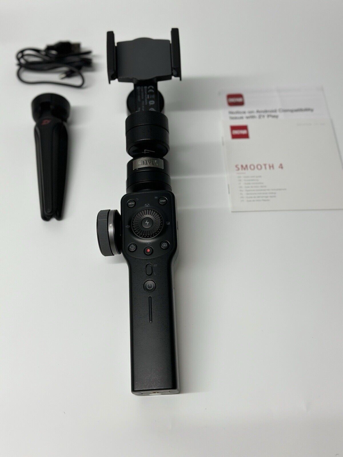 Zhiyun Smooth 4 Handheld Smartphone Gimbal Stabiliser - Black