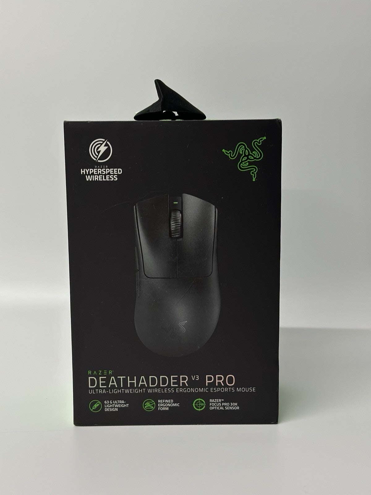 Razer DeathAdder V3 Pro Wireless Gaming Mouse - Black