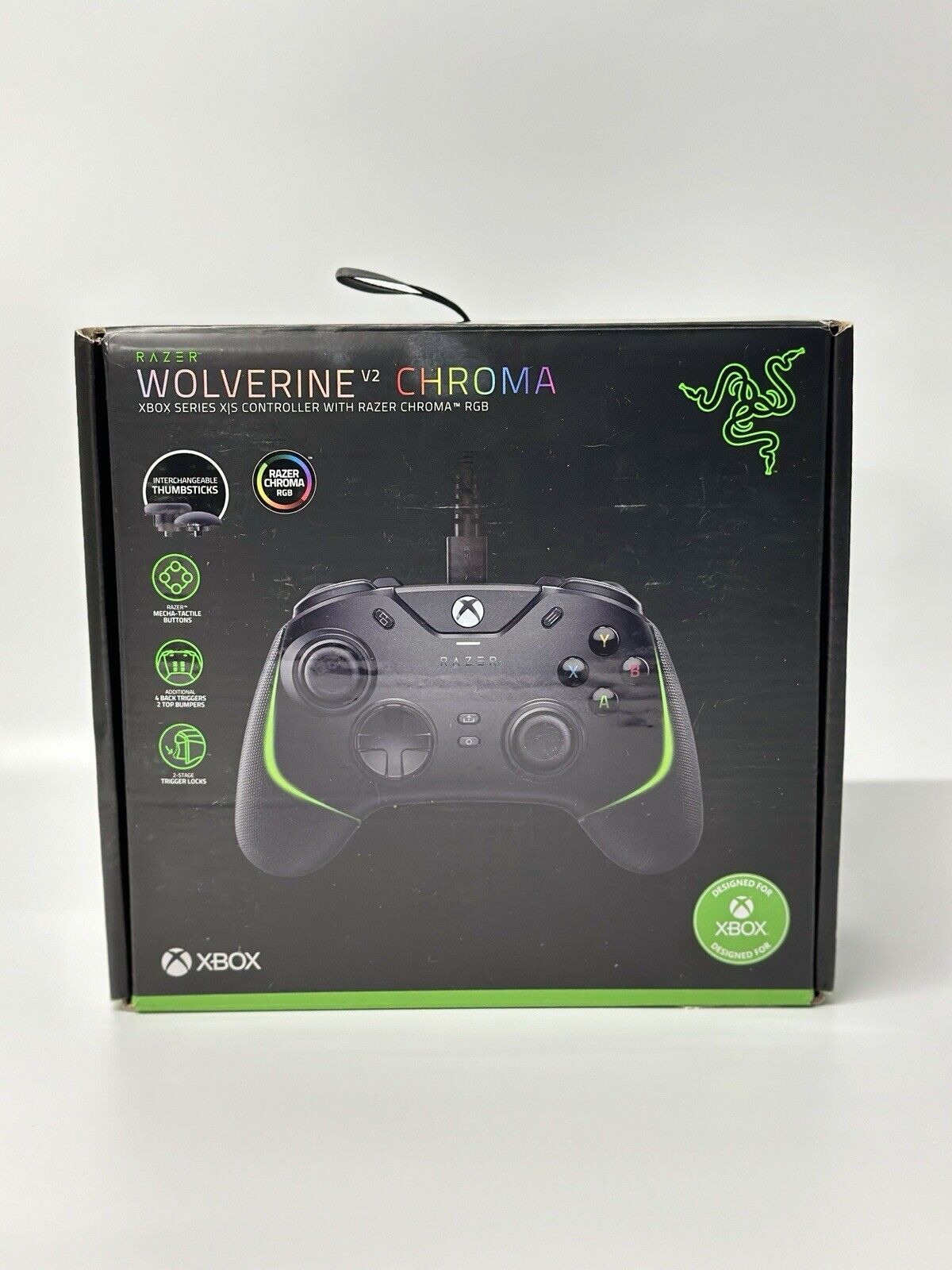 Razer Wolverine V2 Chroma Xbox X/S Controller - Black