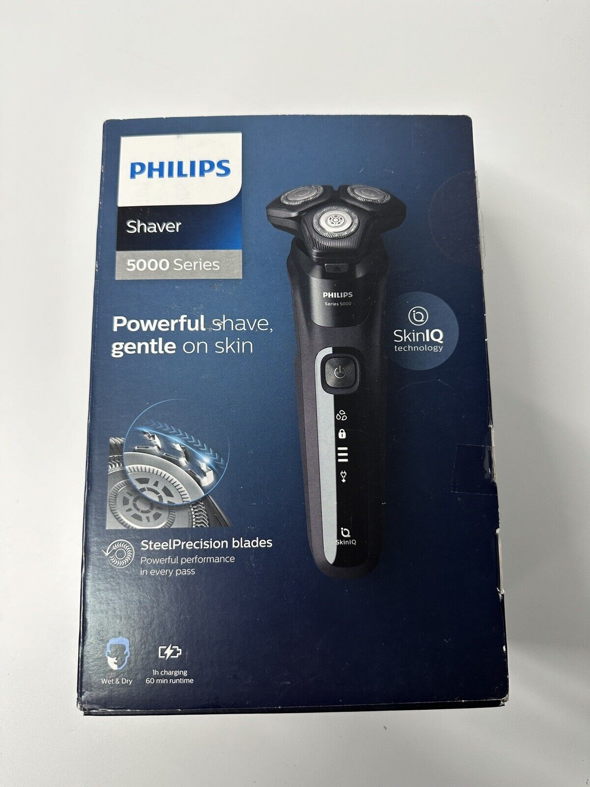 Philips Series 5000 SkinIQ Rechargeable Wet and Dry Electric Shaver - S5585/30