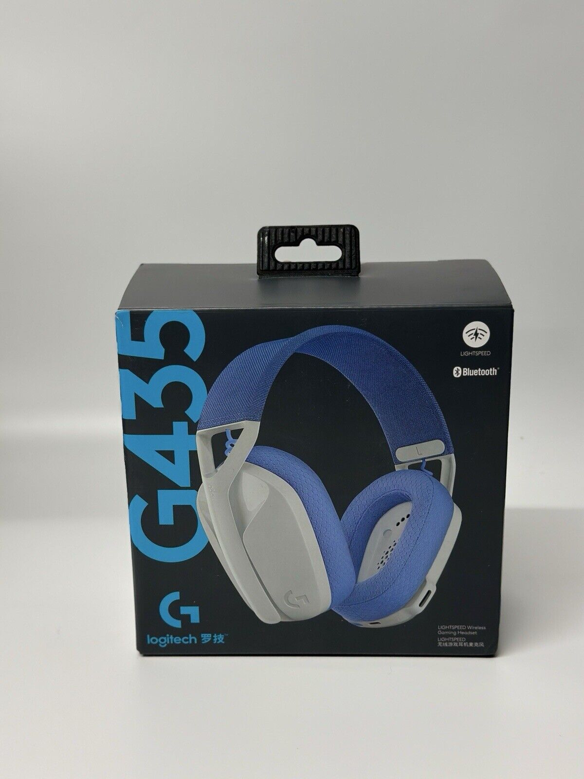 Logitech G435 Wireless Gaming Headset for Sony PlayStation 5 - Off White/Lilac