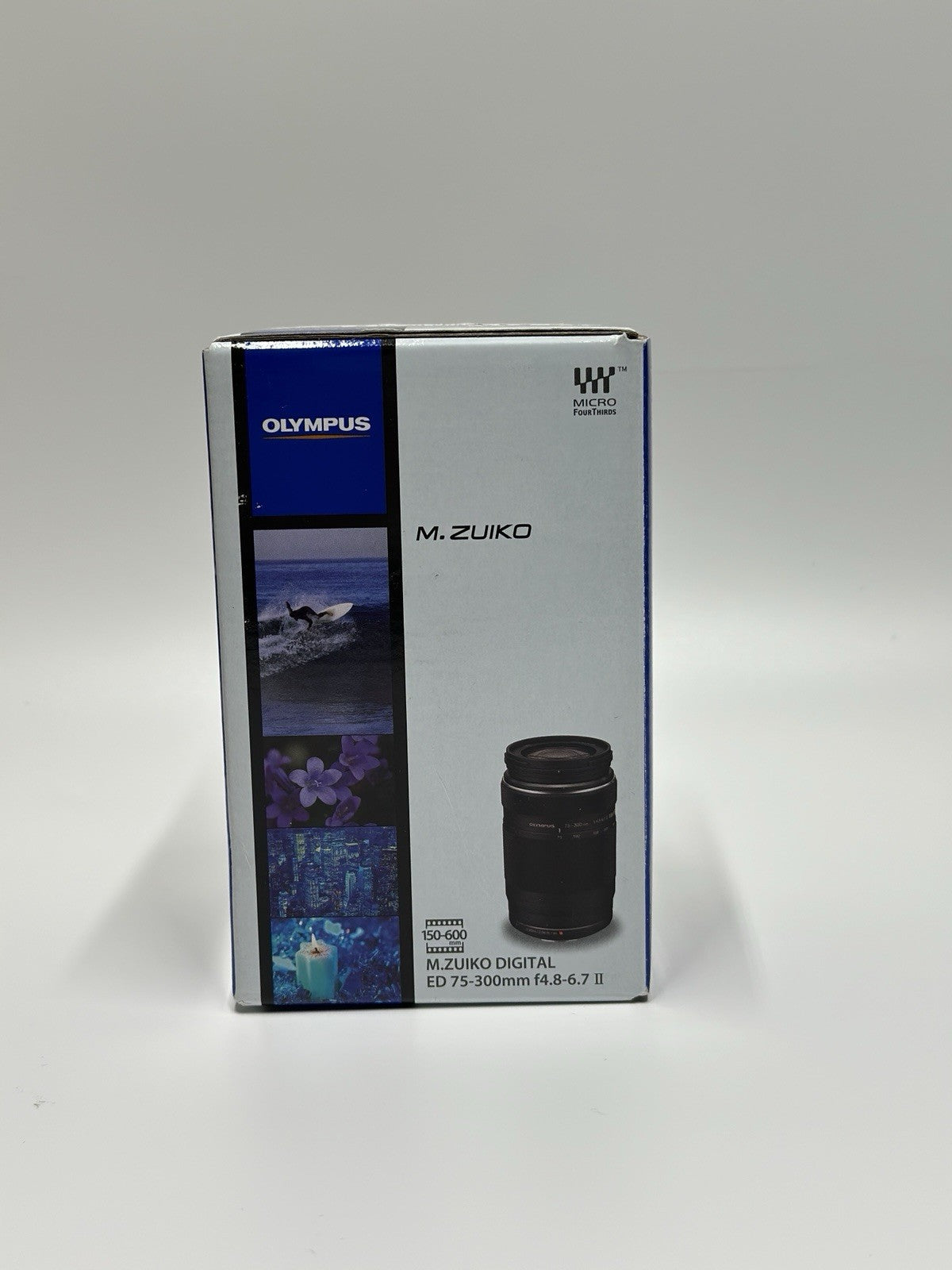 Olympus M.Zuiko Digital ED 75-300mm F/4.8-F/6.7 Telephoto Lens - Black