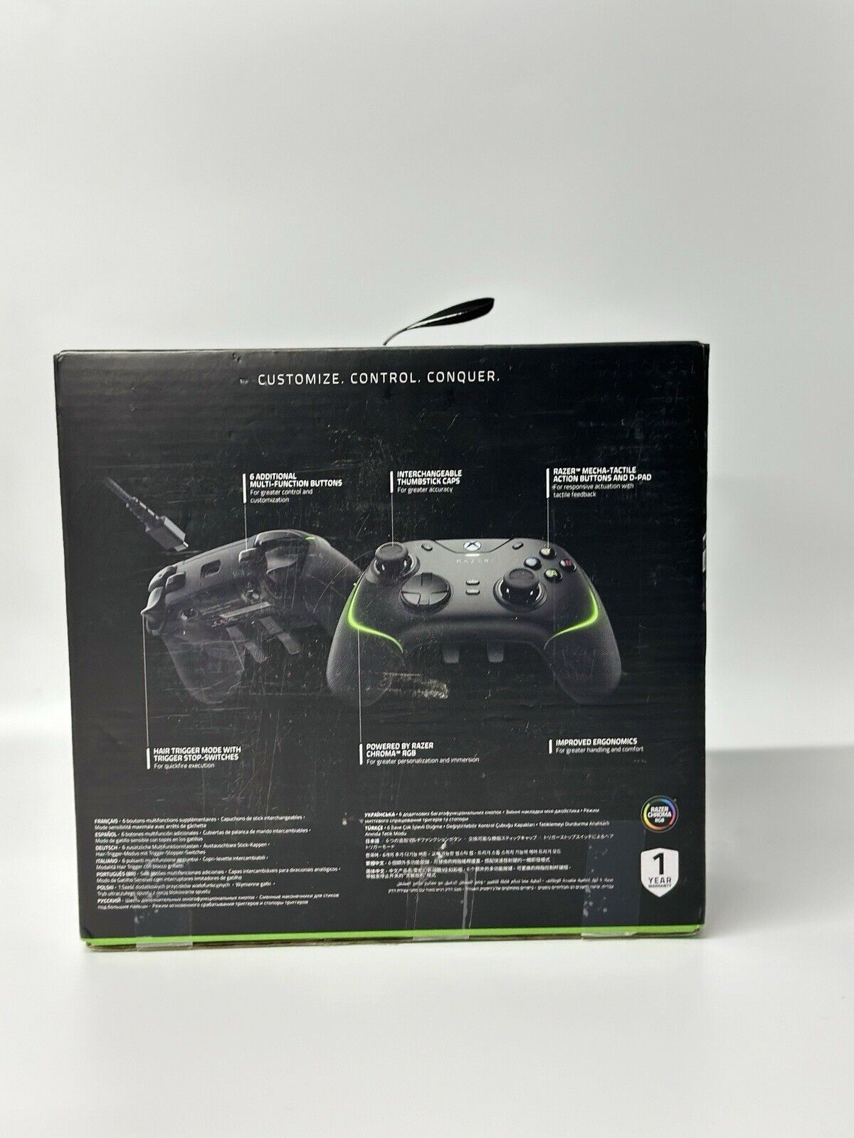 Razer Wolverine V2 Chroma Xbox X/S Controller - Black