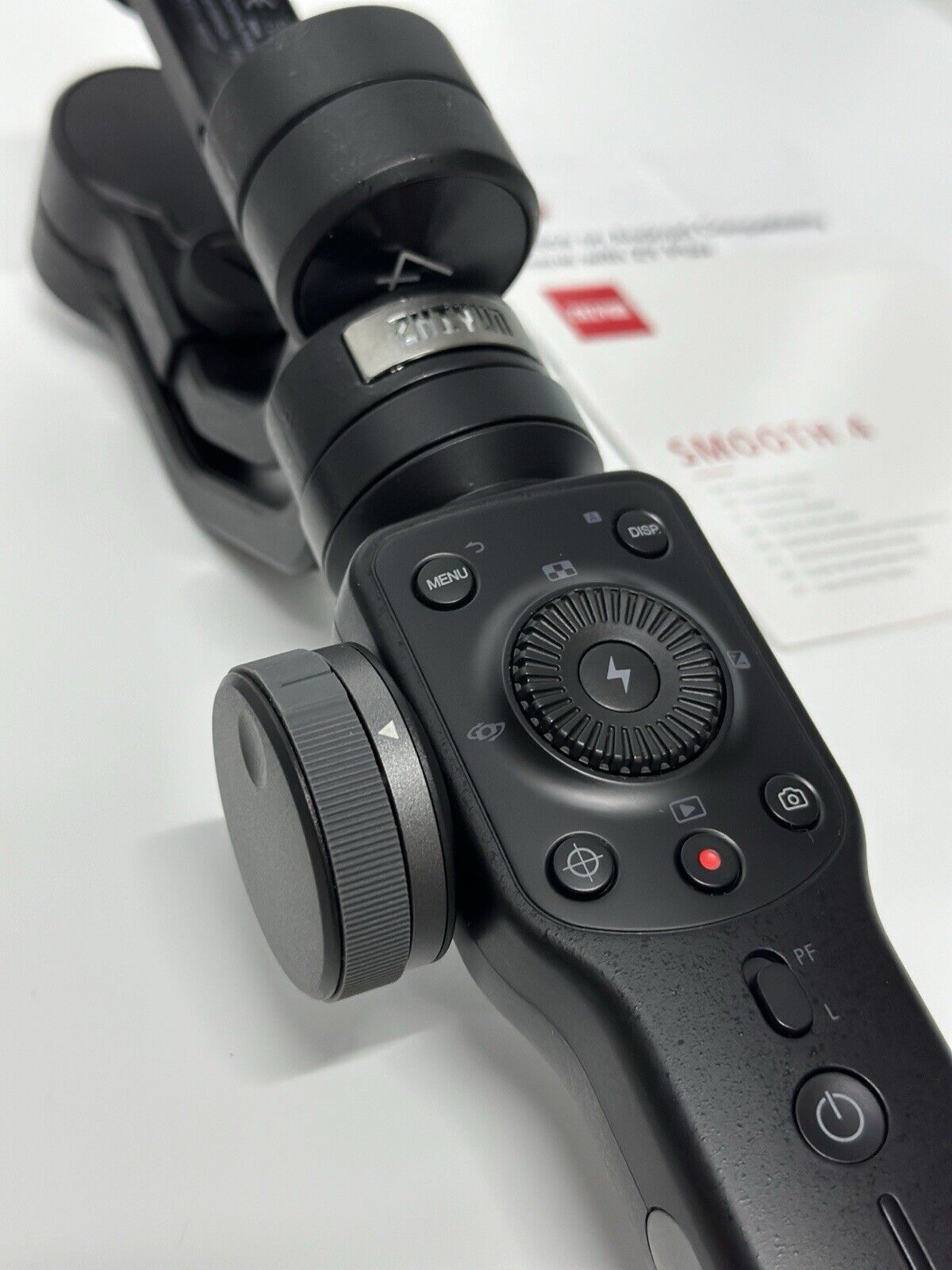 Zhiyun Smooth 4 Handheld Smartphone Gimbal Stabiliser - Black