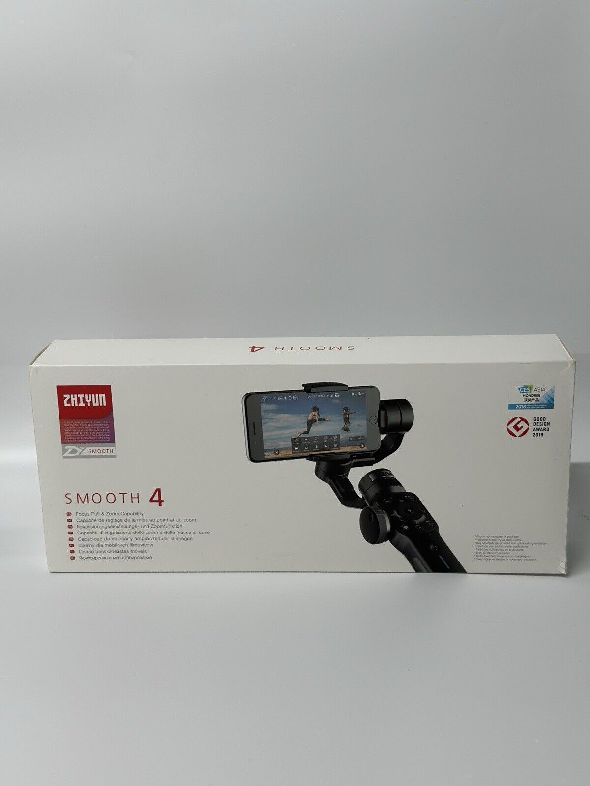 Zhiyun Smooth 4 Handheld Smartphone Gimbal Stabiliser - Black