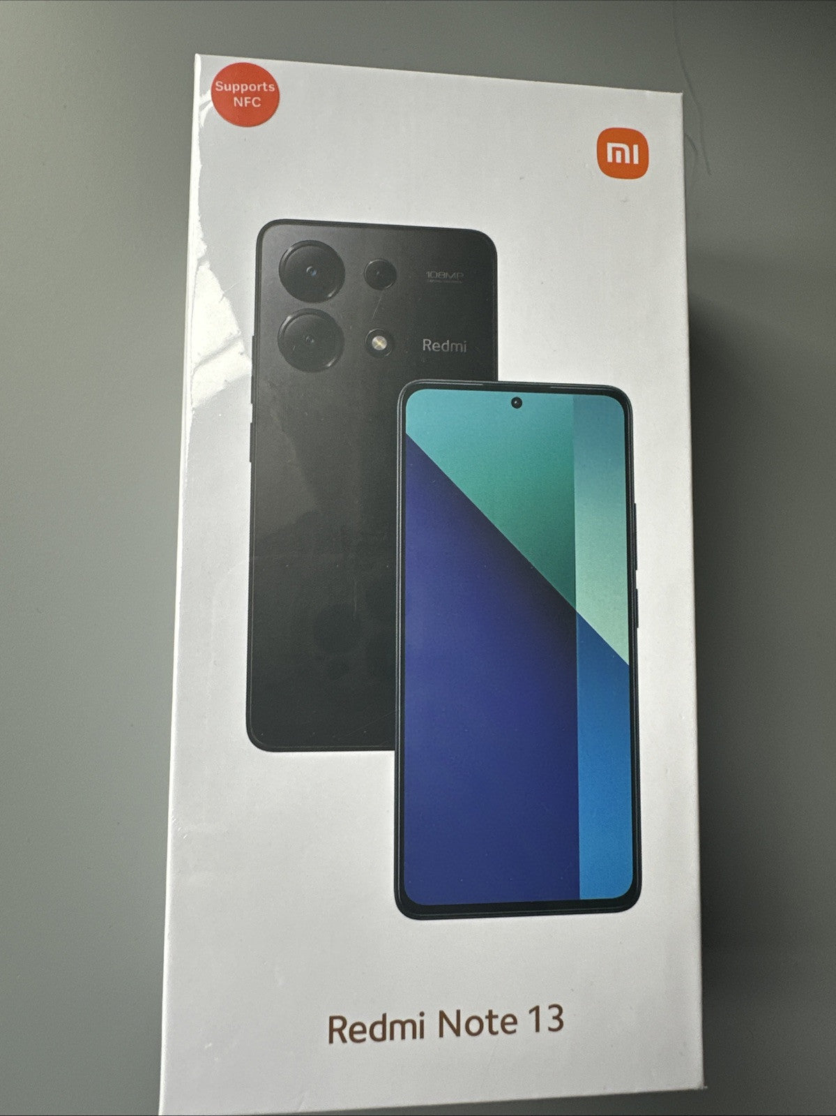 Xiaomi Redmi Note13 4G- 128GB - 6GB RAM - Midnight BLACK - Brand New -UK Version