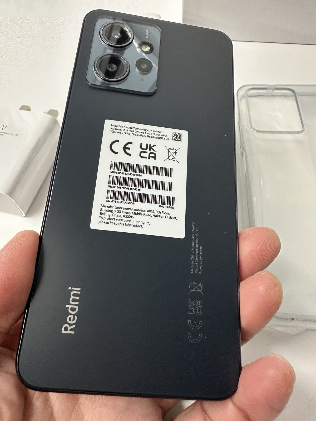 Redmi Note 12 - 128GB - Onyx Grey (Unlocked) (Dual SIM)