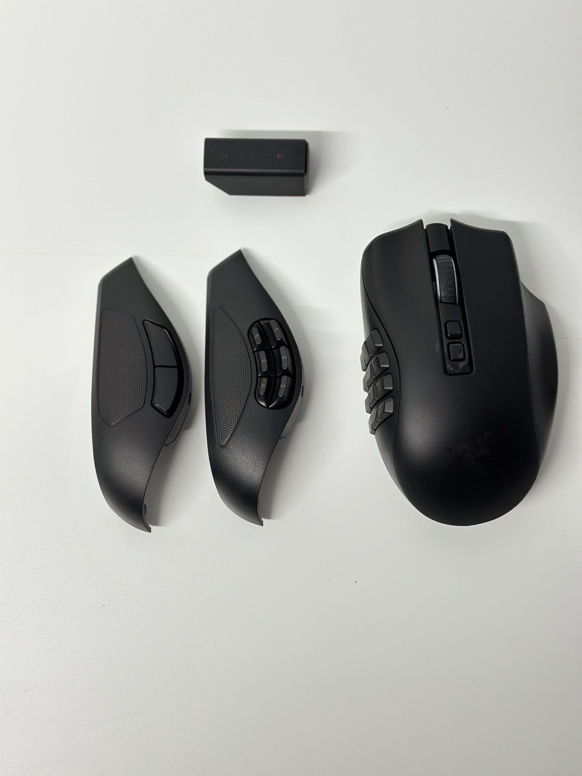 Razer Naga Pro Modular Wireless Gaming Mouse with 3 Swappable Side Plates -...
