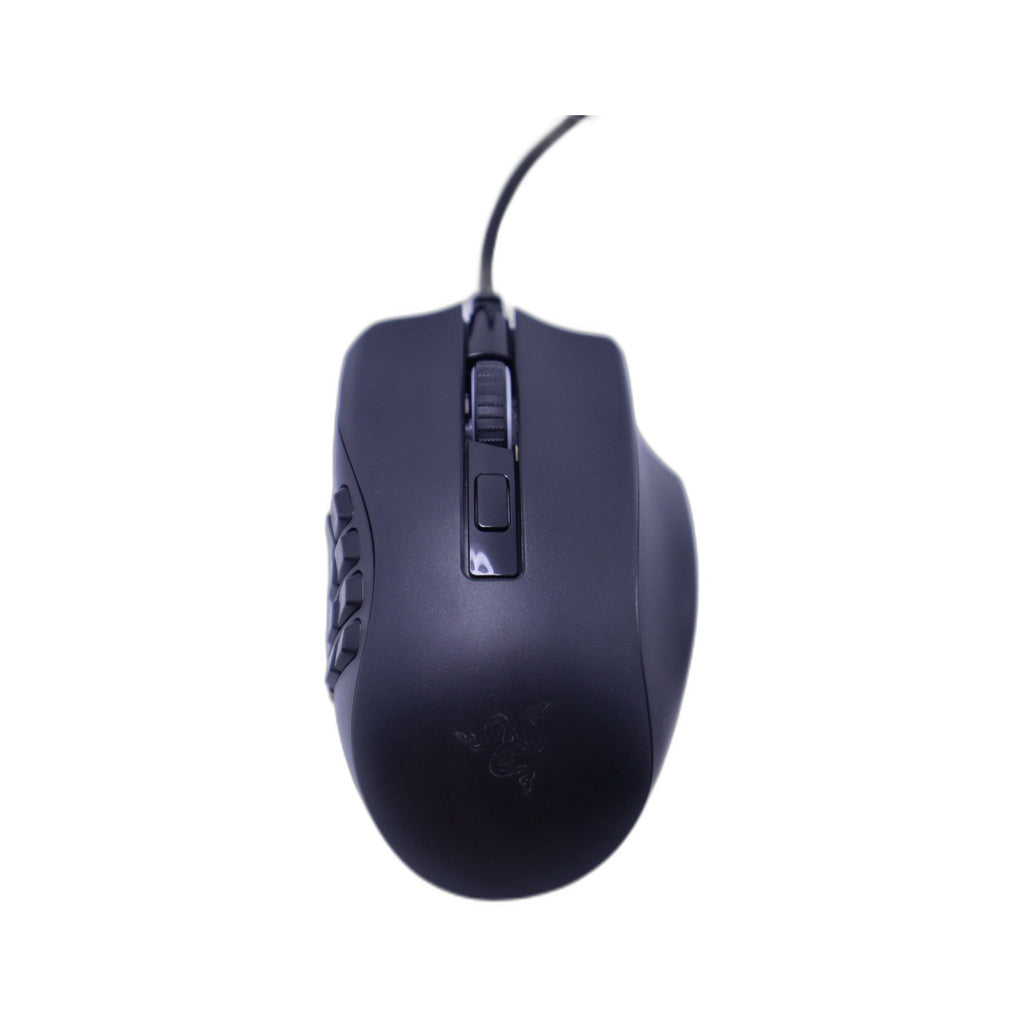 Razer Naga X Gaming Mouse Used Faulty Buttons 1 and 4  Black listing image - white background - selected #007A