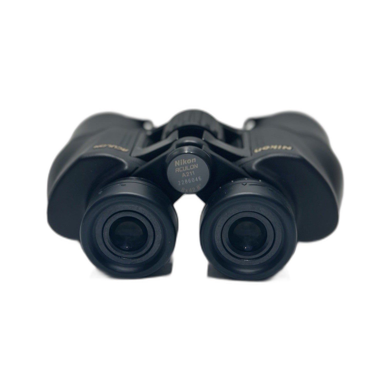 Nikon Aculon 8x42  Binoculars - Black A211- Grade A+ listing image - white background - selected #011A