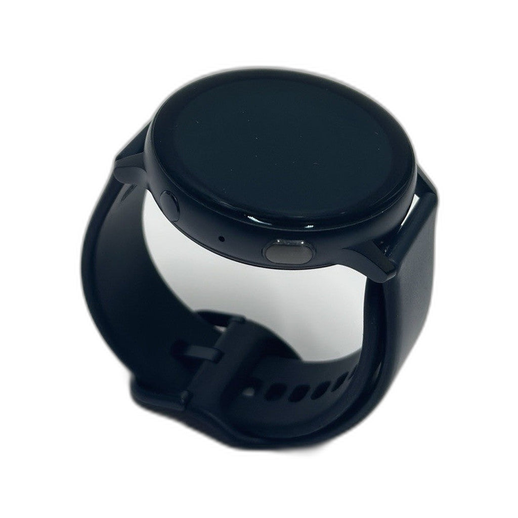 Samsung Galaxy Active 2 44mm Black Aluminum Case with Black Silicon Band... listing image - white background - selected #024C