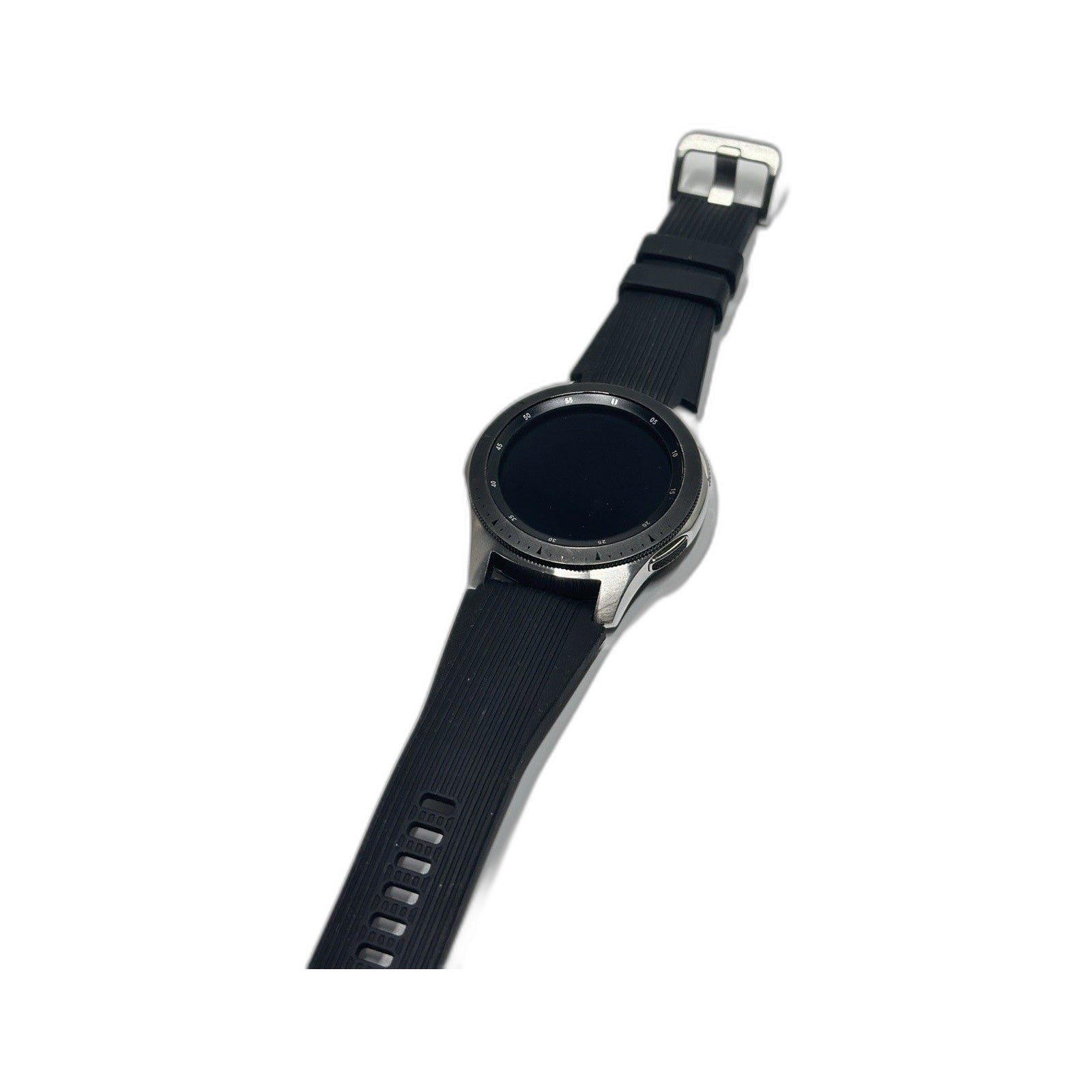 Samsung Galaxy SM-R805F 46mm Black Smart Watch - (SM-R805FZSABTU) listing image - white background - selected #025B