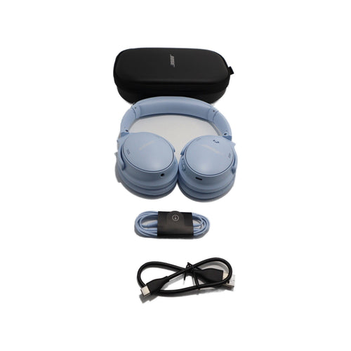 Bose QuietComfort Wireless Headphones – Blue - Grade A+ listing image - white background - auto selected v2