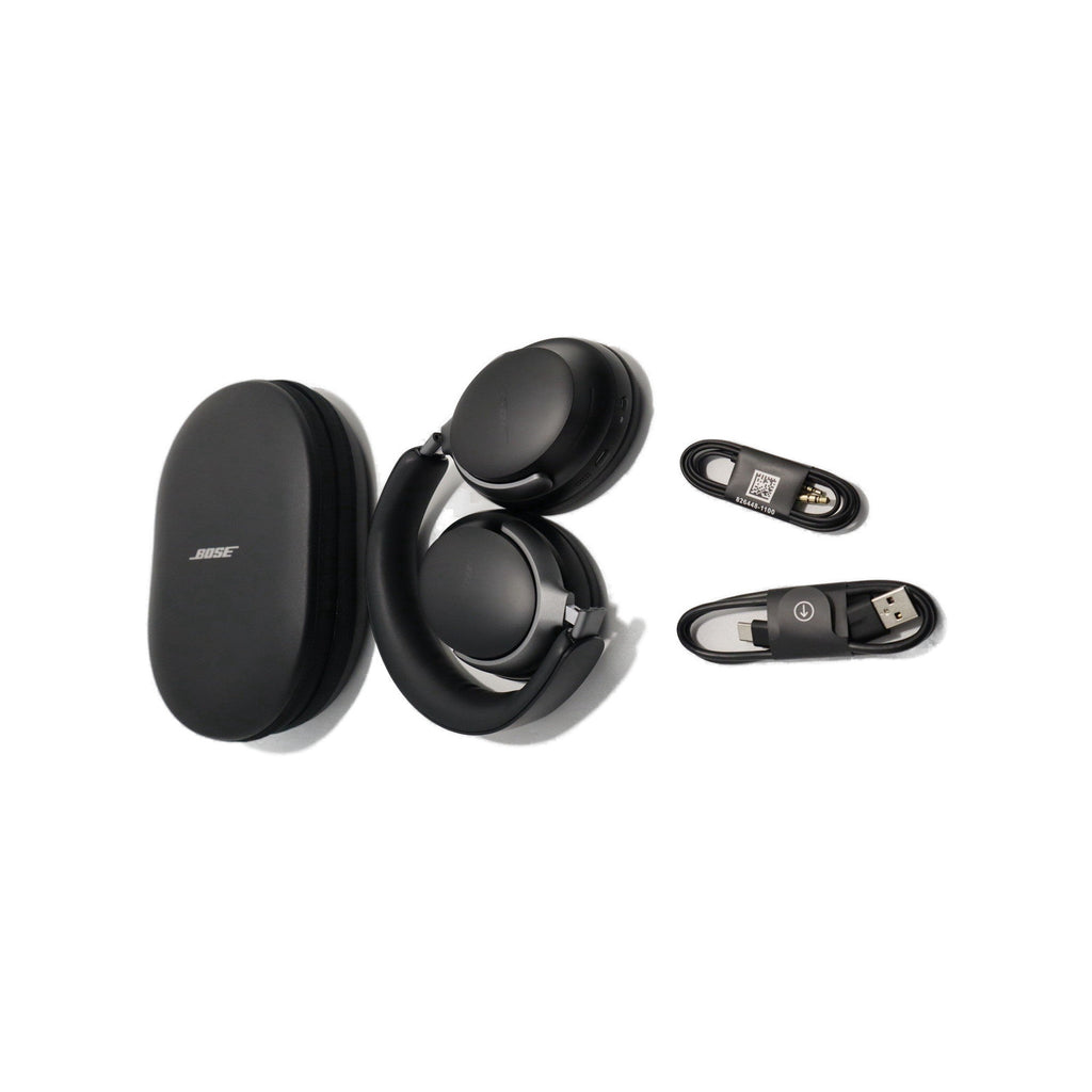 Bose QuietComfort Ultra Over-Ear Headphones - Black- Grade A+ listing image - white background - auto selected v2