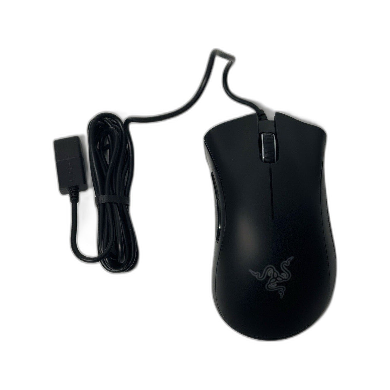 Razer DeathAdder Essential Wired Gaming Mouse - Black (RZ01-03850100-R3M1) listing image - white background - selected #035B