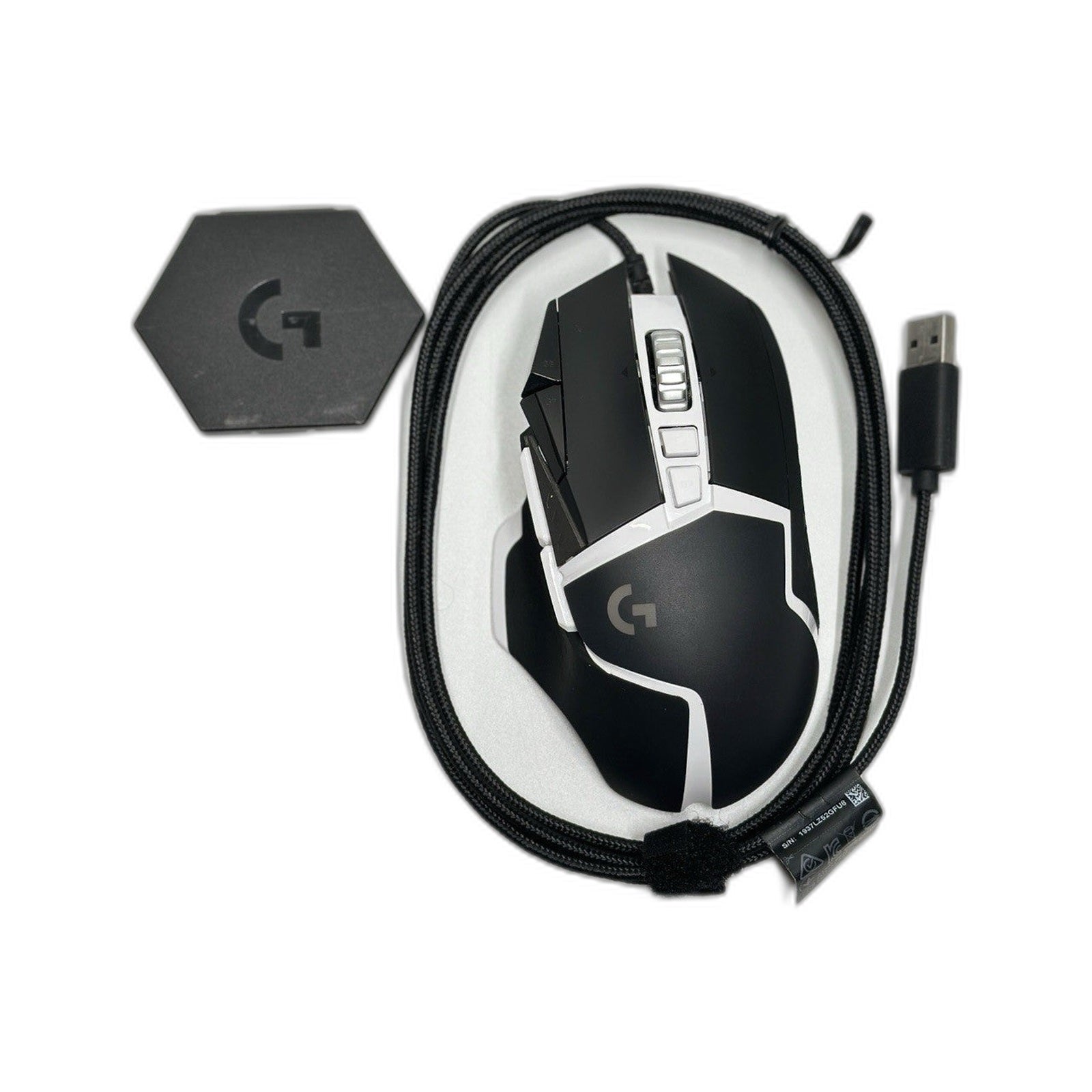 Logitech G502 Hero Optical Gaming Mouse 910-005730 listing image - white background - selected #039B