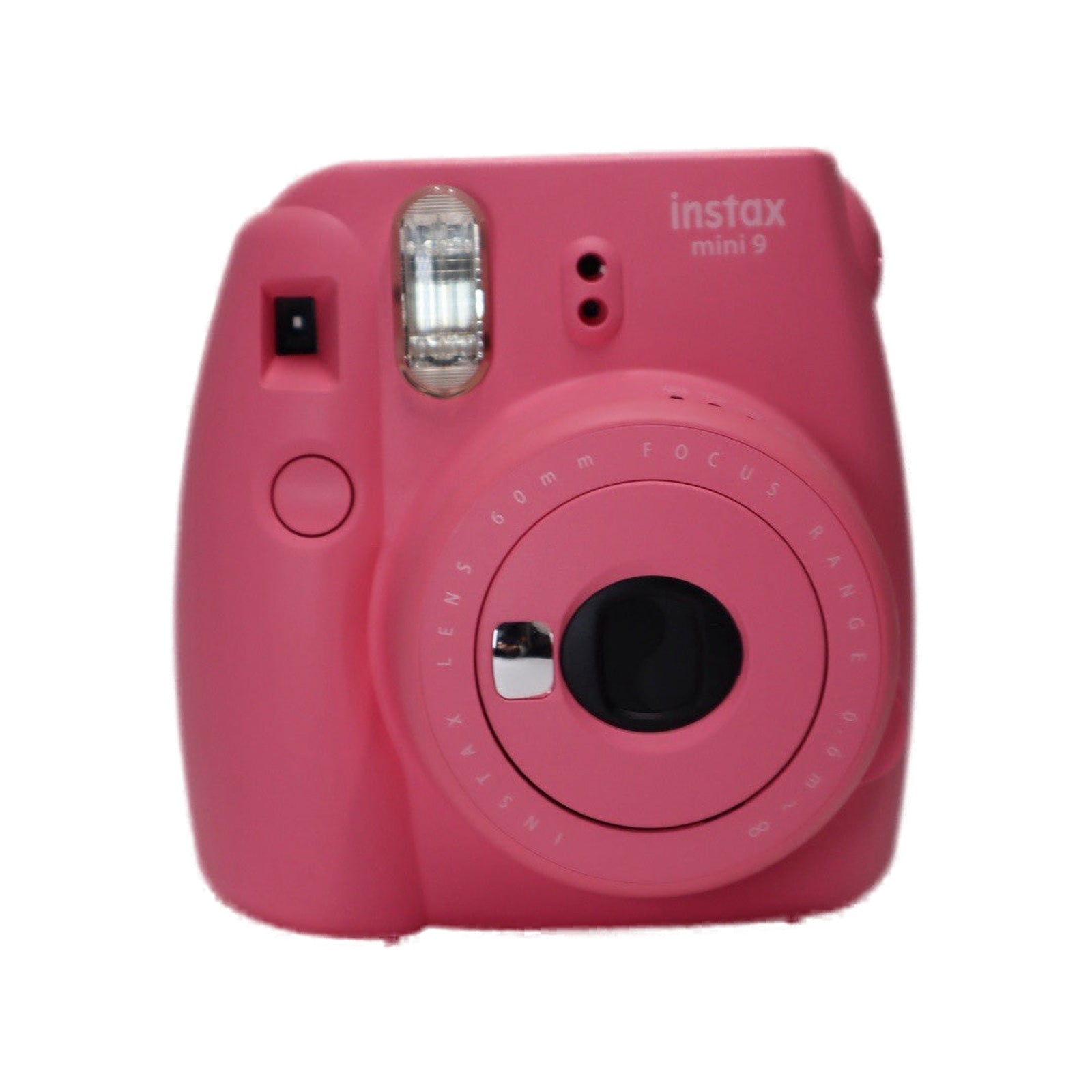 Instant camera Fujifilm Instax Mini 9 Instant in Flamingo Pink- Grade A listing image - white background - auto selected v2