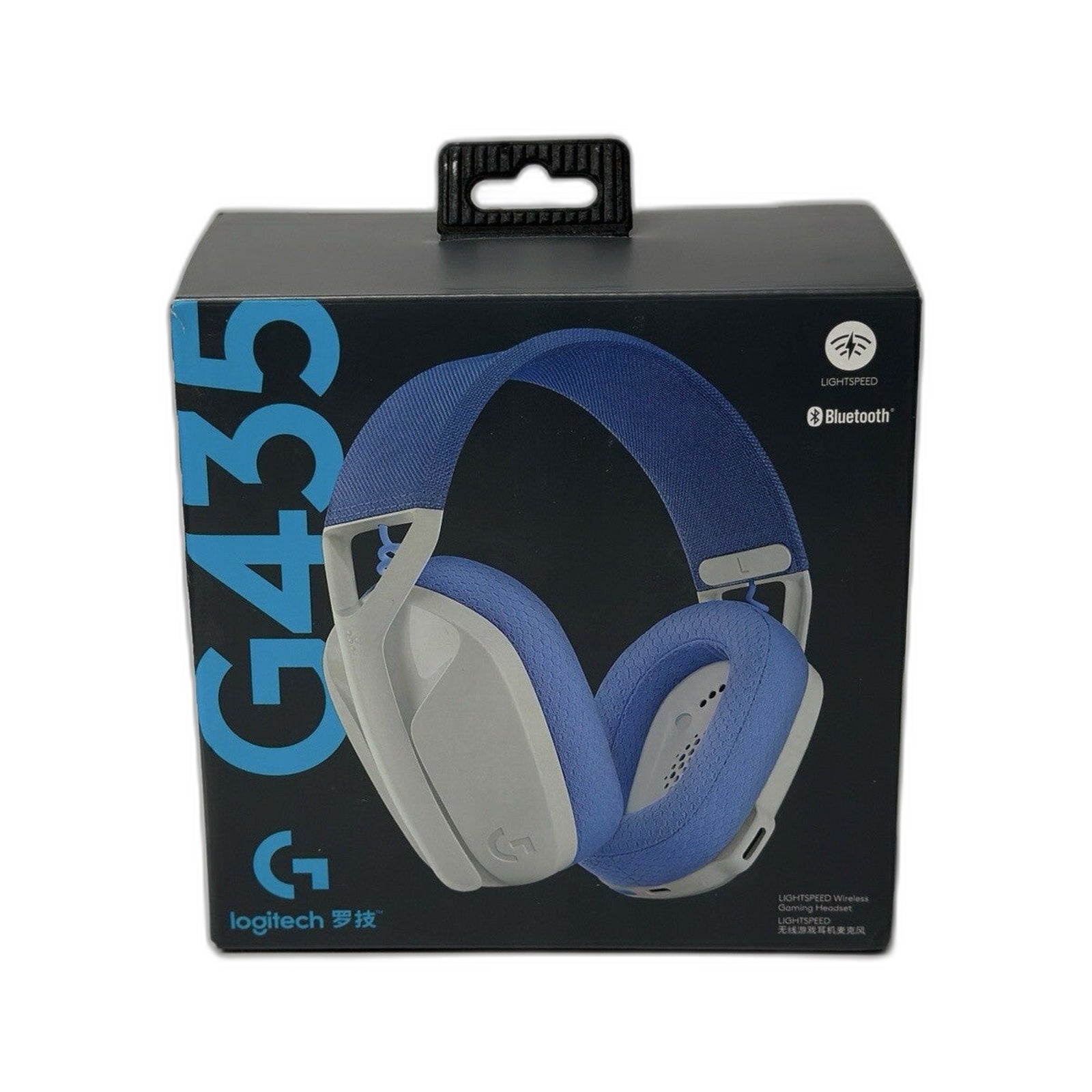 Logitech G435 Wireless Gaming Headset for Sony PlayStation 5 - Off White/Lilac listing image - white background - selected #045A
