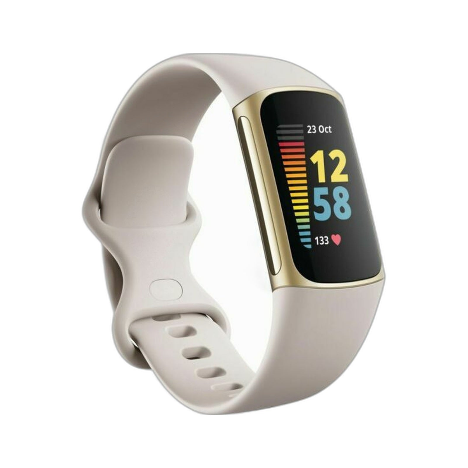 Fitbit Charge 5 Fitness Tracker - Soft Gold listing image - white background - selected #047F