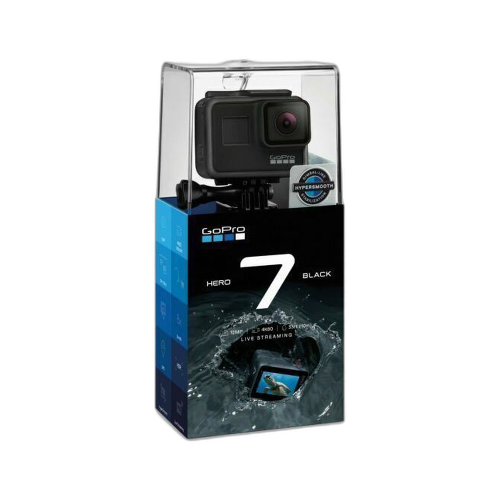 GoPro HERO7 Silver  Waterproof Action Camera listing image - white background - selected #048E