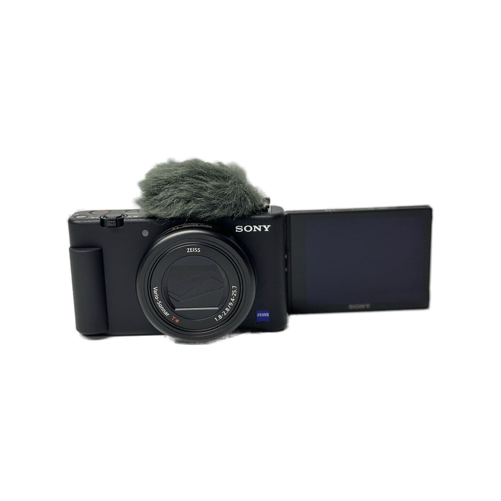 Sony ZV-1 20.1MP Vlogging Camera - Black listing image - white background - auto selected v2