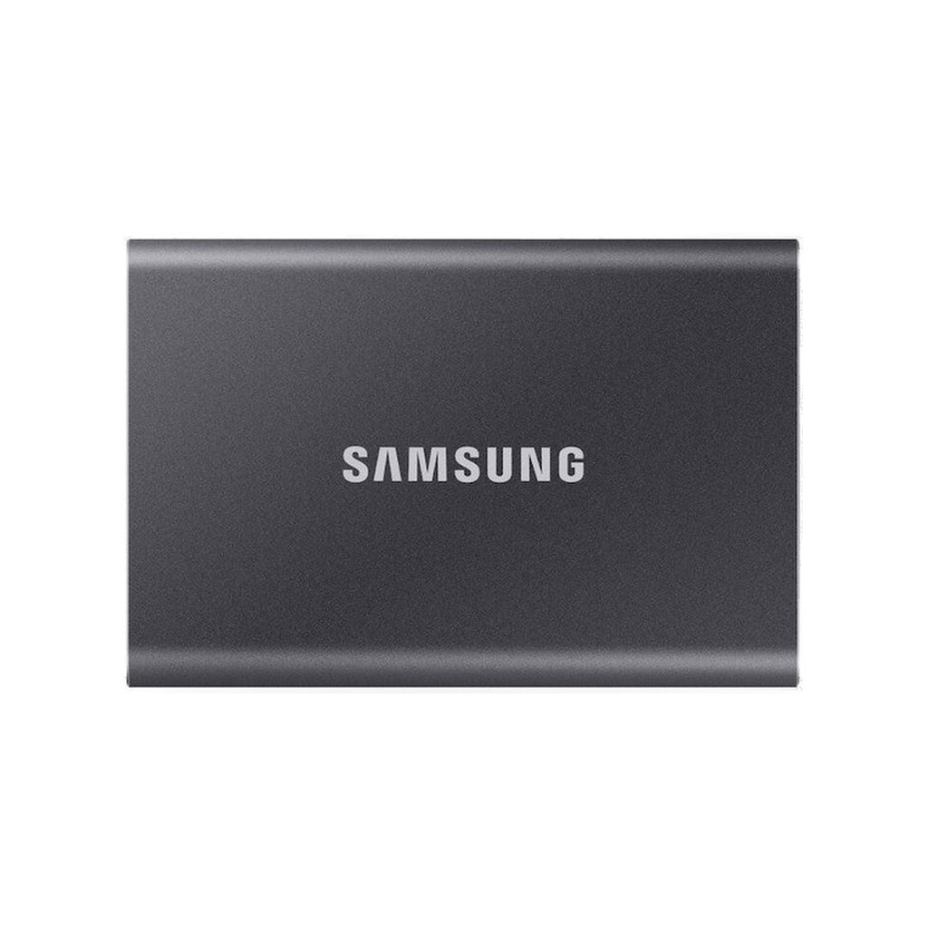 Samsung T7 2TB Portable External SSD - Grade A- Titan Grey (MU-PC2T0T/WW) listing image - white background - auto selected v2