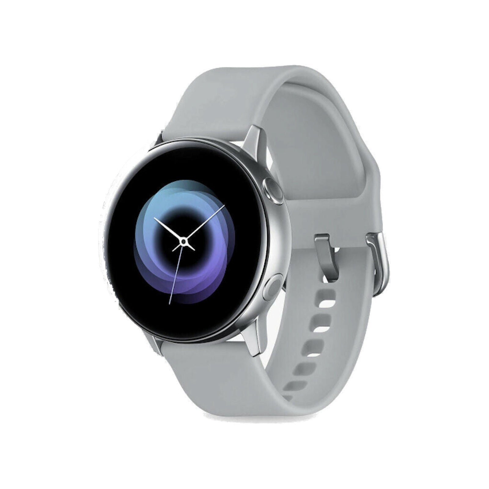 Samsung Galaxy Watch Active 40mm - Light Grey (SM-R500NZSABTU) listing image - white background - auto selected v2