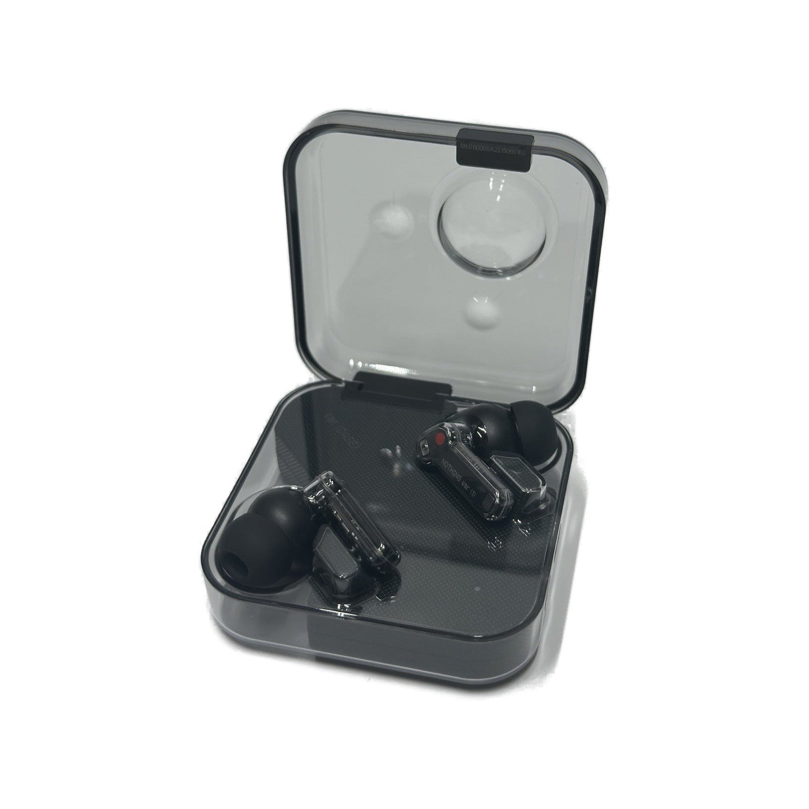 Nothing Ear (1) True Wireless Earbuds -Garde A- Black listing image - white background - auto selected v2