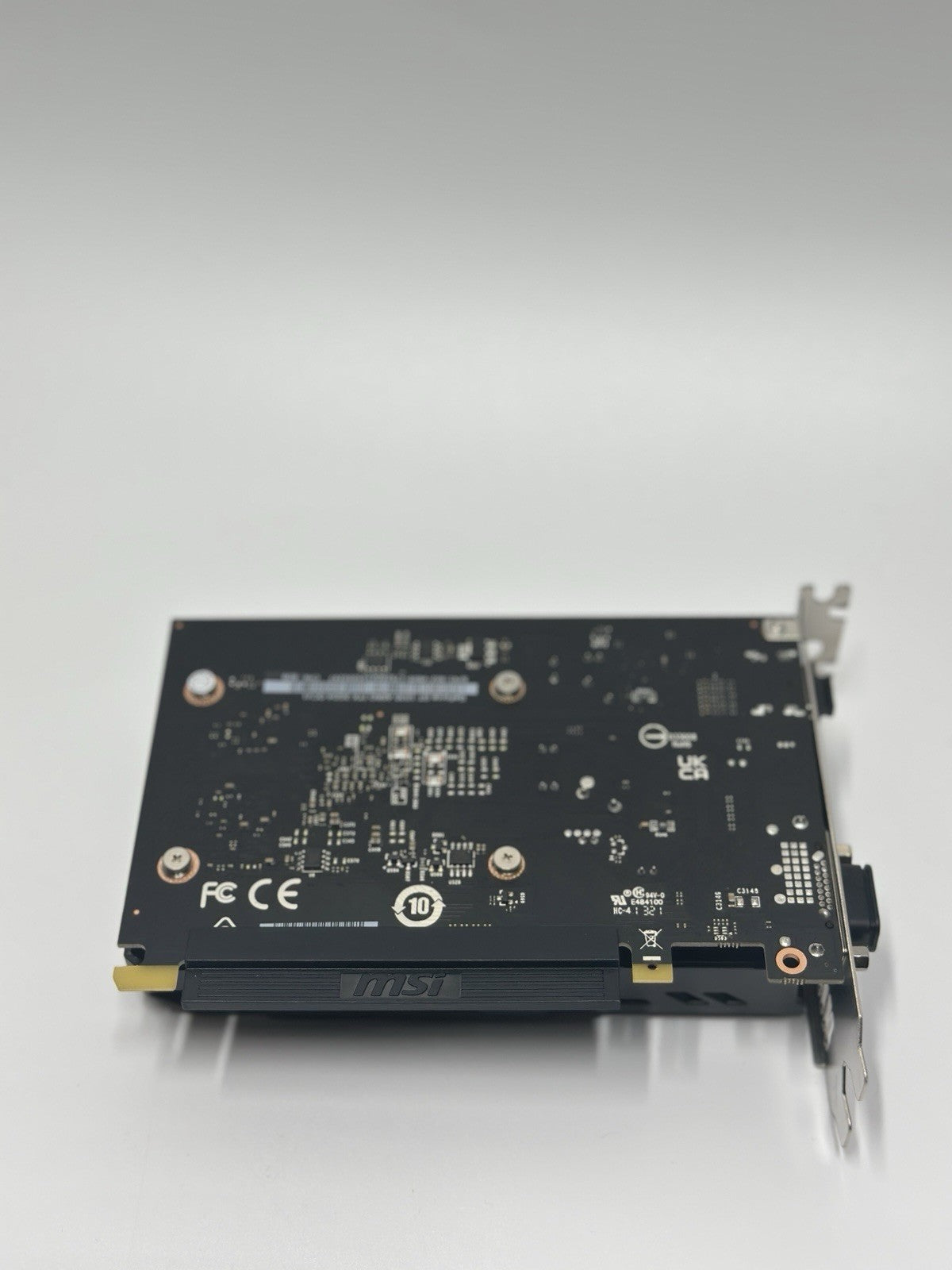 MSI GeForce GT 1030 AERO ITX 2GB GDDR4 Low Profile Graphics Card