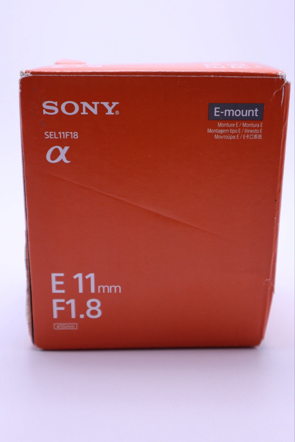 Sony SEL11F18 11mm f/1.8 Lens E-Mount