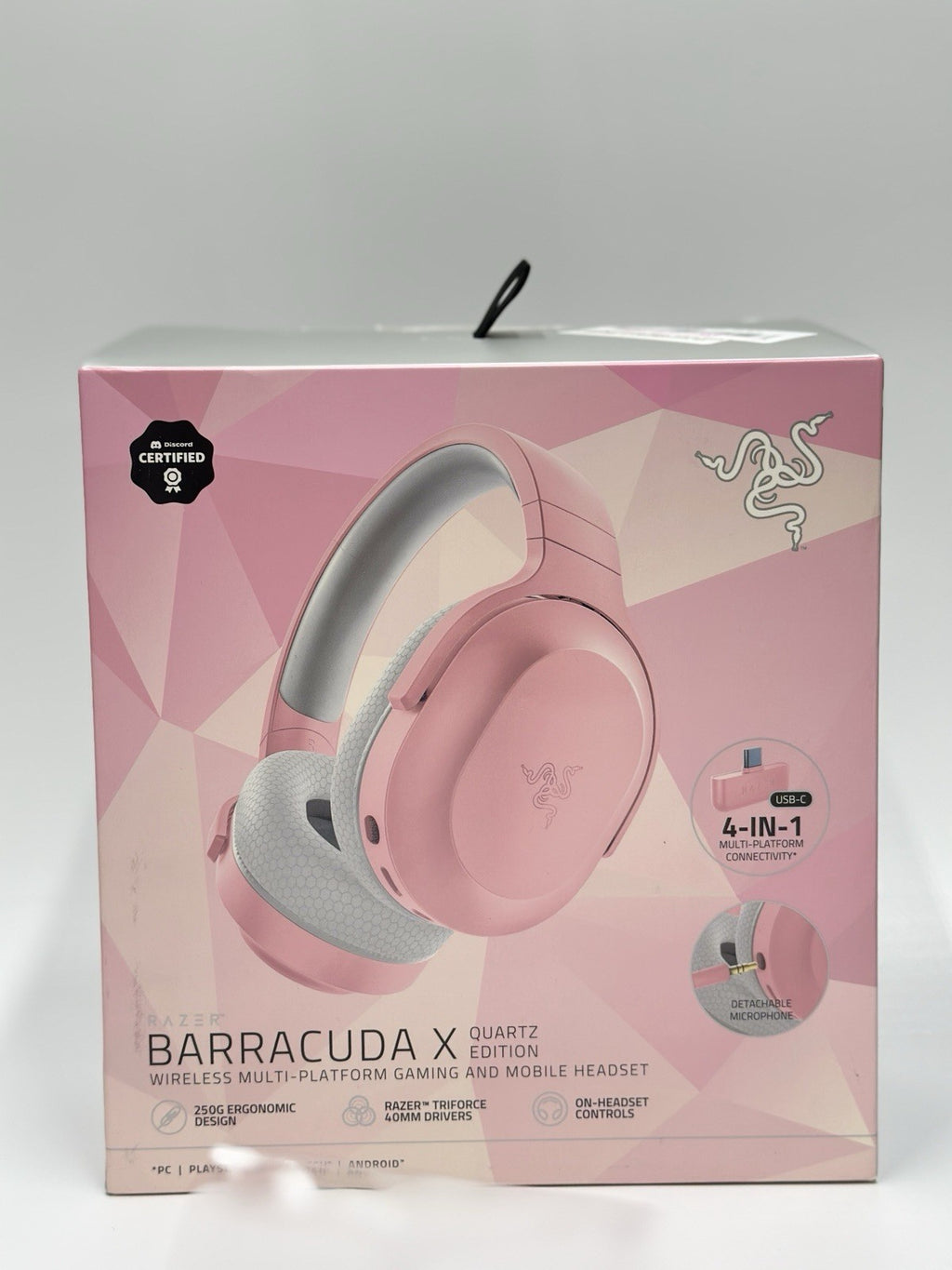 Razer Barracuda X Wireless Quartz Pink Gaming Headset
