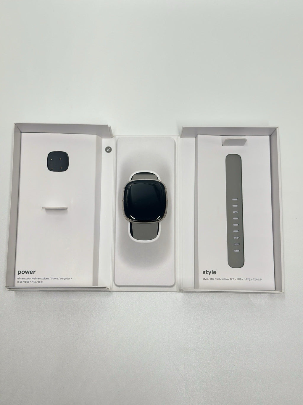 Fitbit Sense Activity Tracker - Sage Grey/Silver Stainless Steel