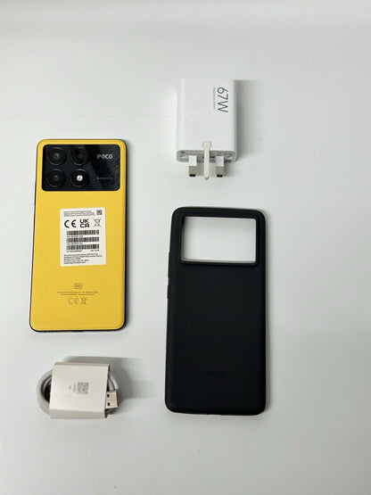 POCO X6 Pro 5G Yellow 12 GB + 512 GB Xiaomi UK Version