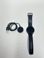 Samsung Galaxy Active 2 44mm Black Aluminum Case with Black Silicon Band...