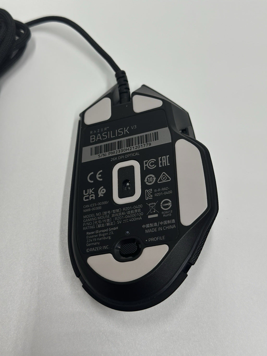 Razer Basilisk V3 Wired Gaming Mouse