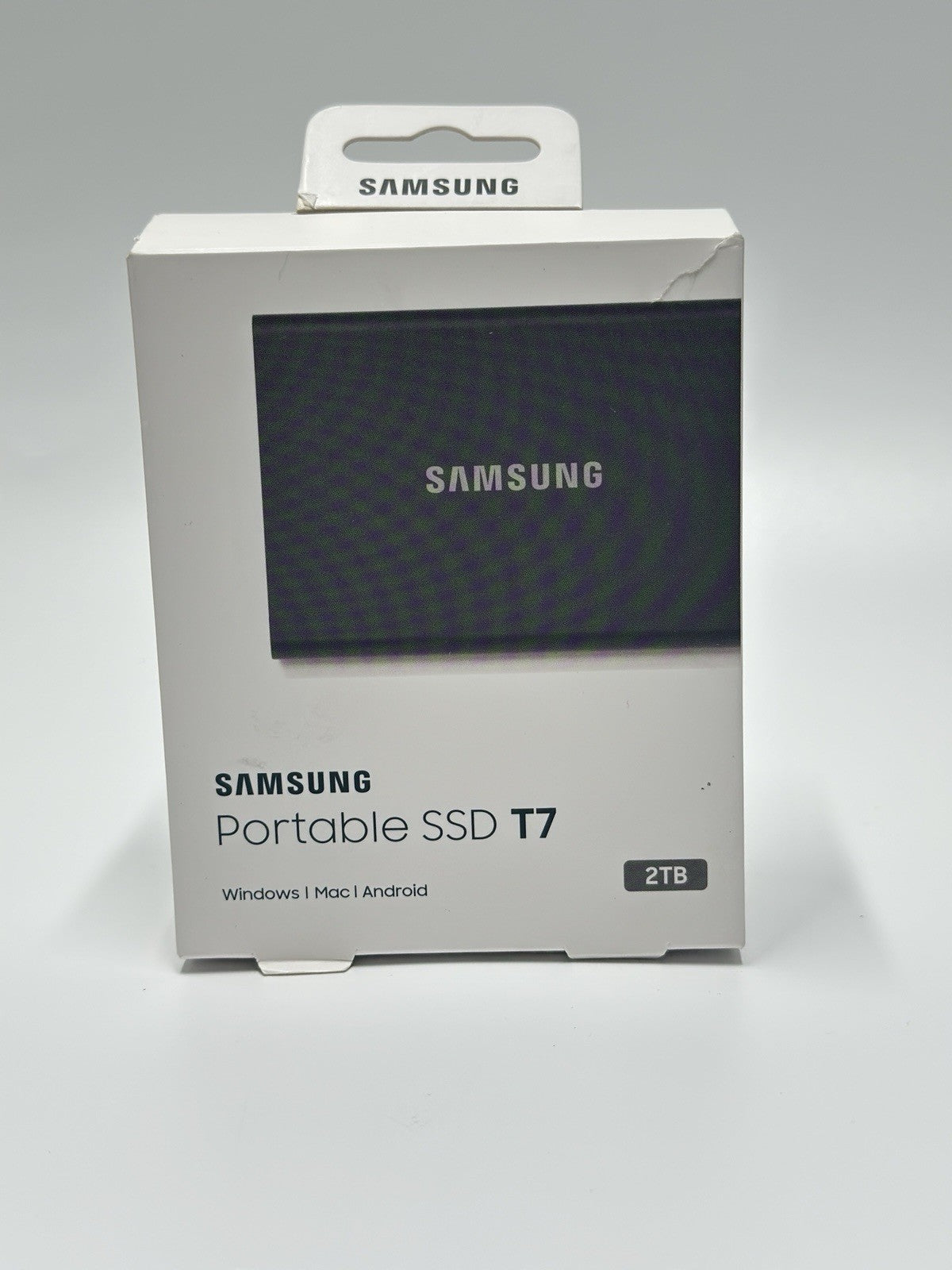 Samsung T7 2TB Portable External SSD - Grade A- Titan Grey (MU-PC2T0T/WW)