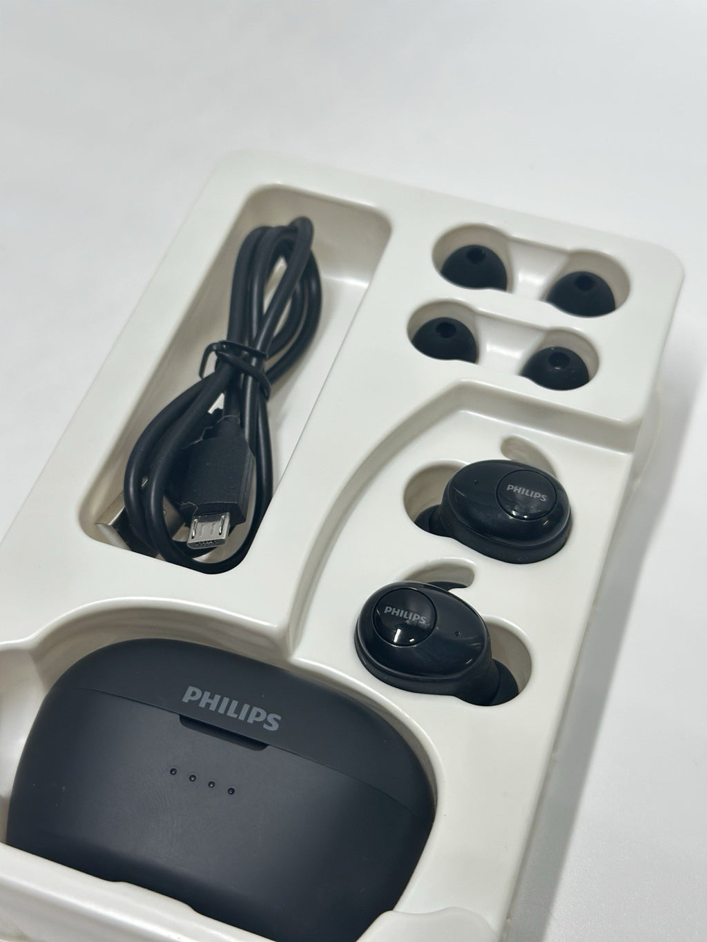 Philips UpBeat True Wireless Earphones - Black 
