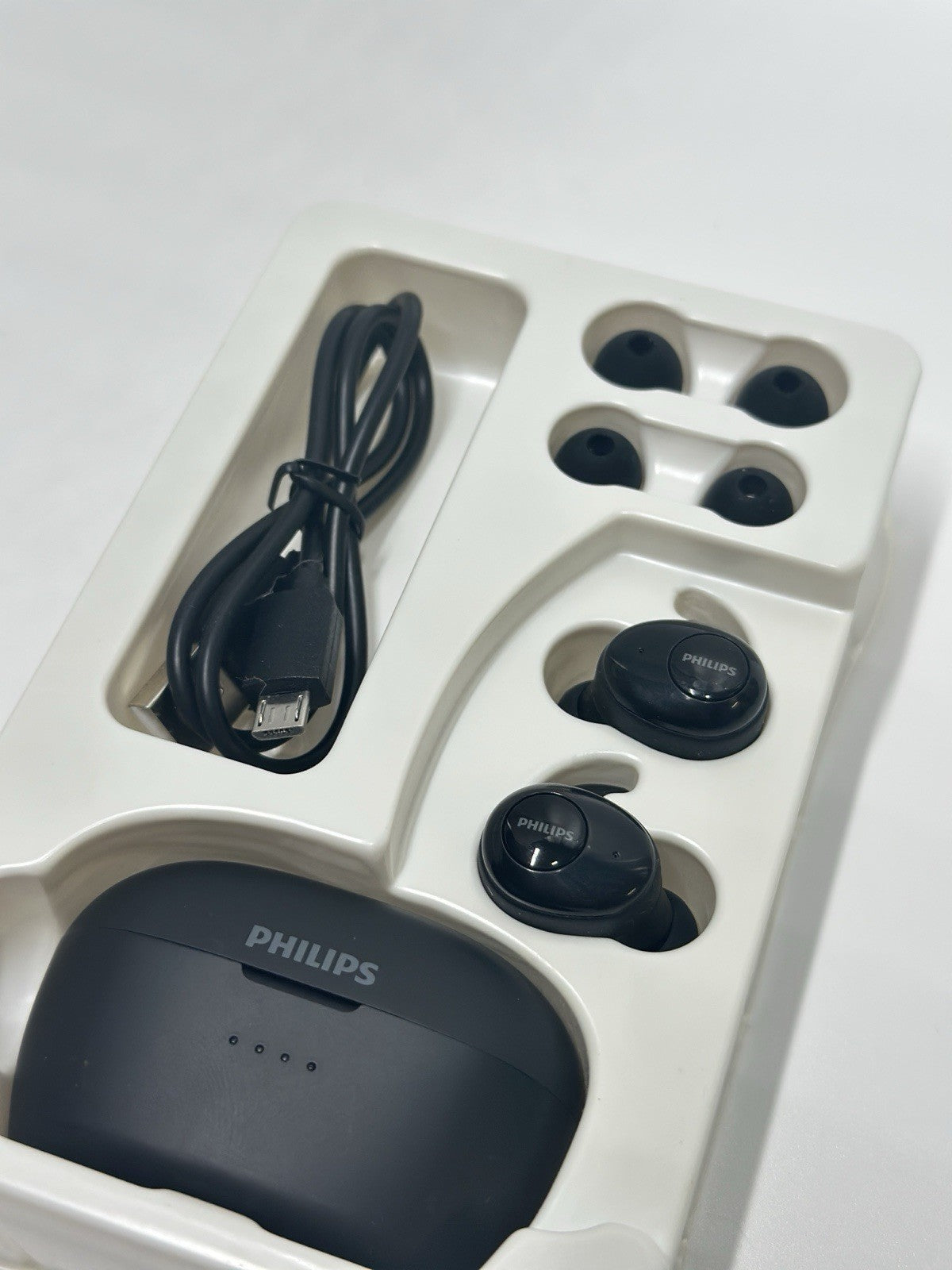 Philips UpBeat True Wireless Earphones - Black 