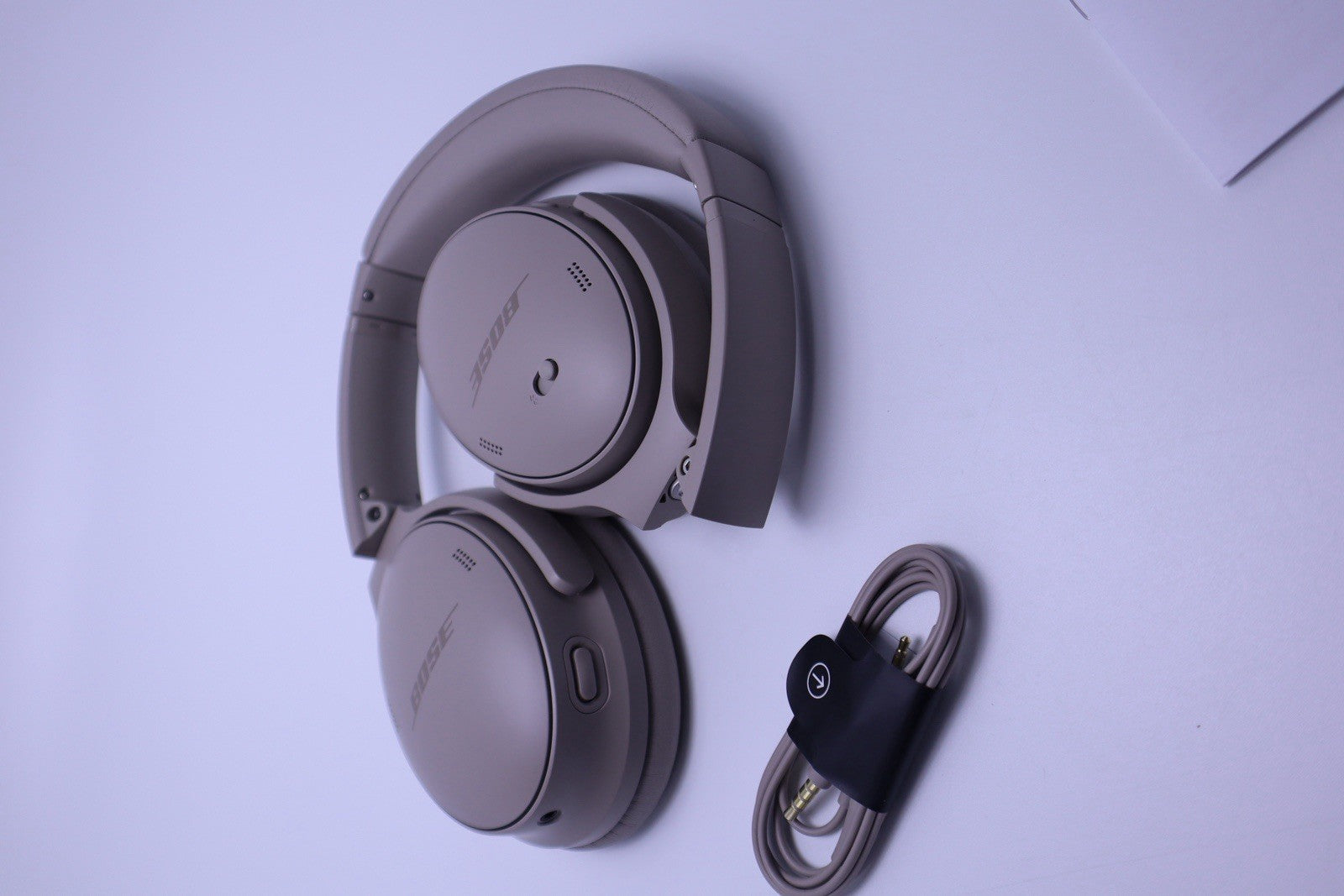 Bose QuietComfort 45 Wireless Over-Ear Headset - Smoke White