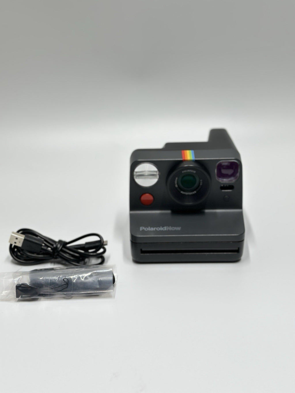 Polaroid Now, Instant Film Camera - Black
