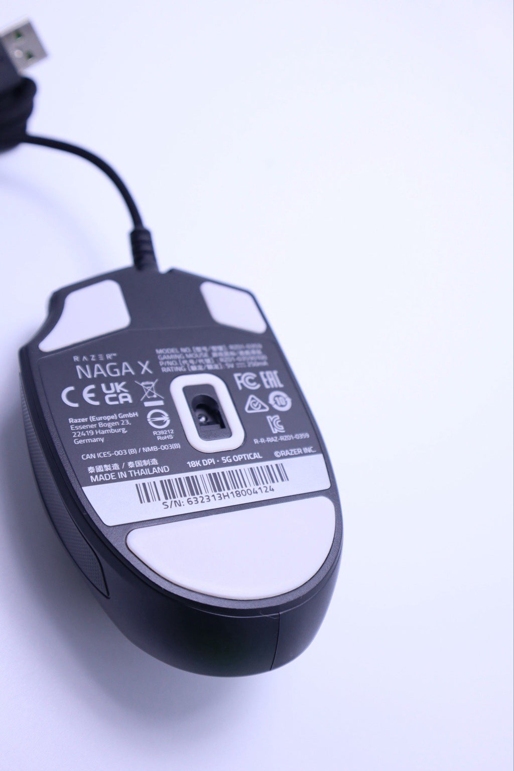 Razer Naga X Gaming Mouse Key 5 Unresponsive