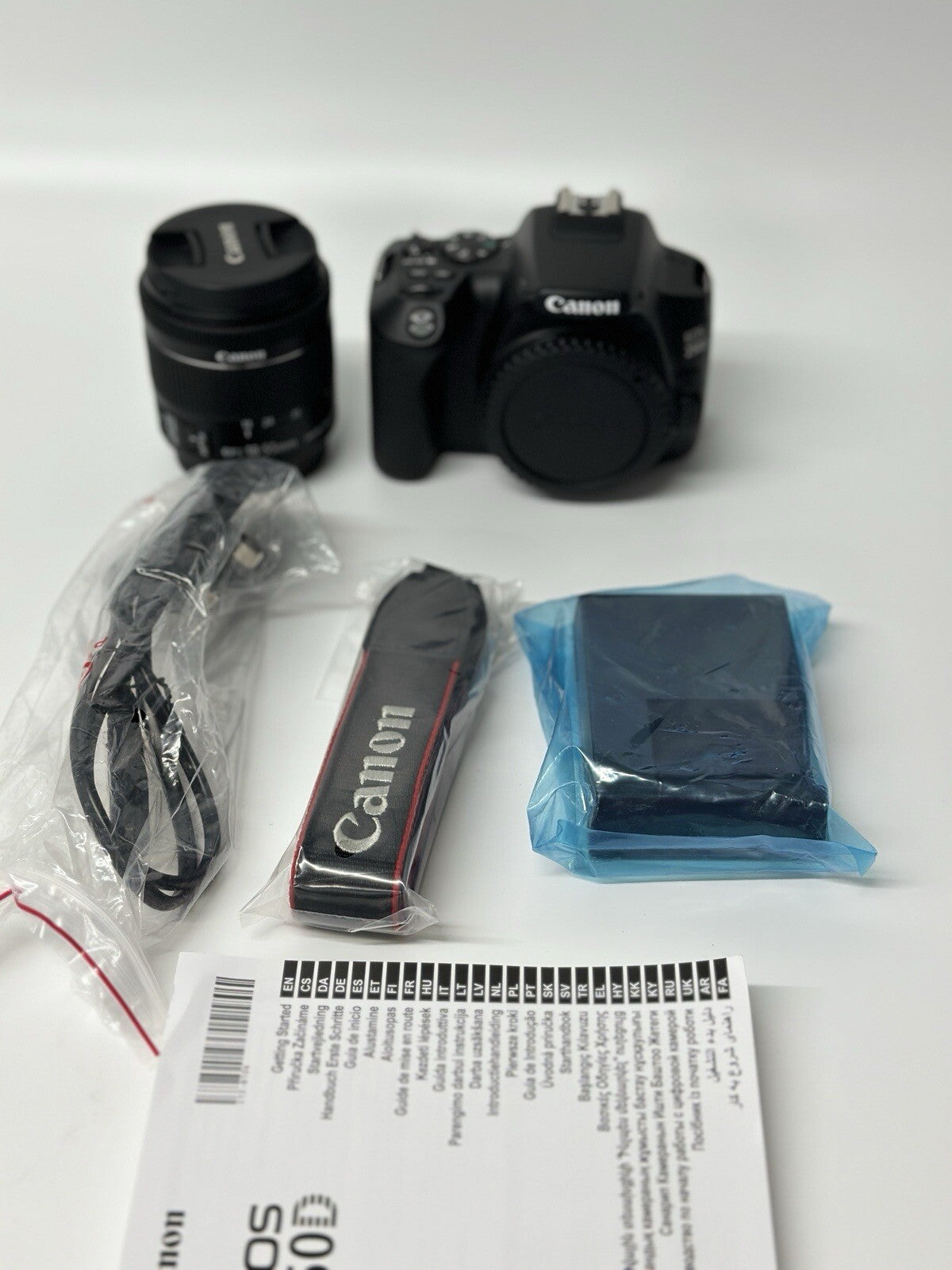 Canon EOS 250D 24.1 MP Digital SLR Camera - Black