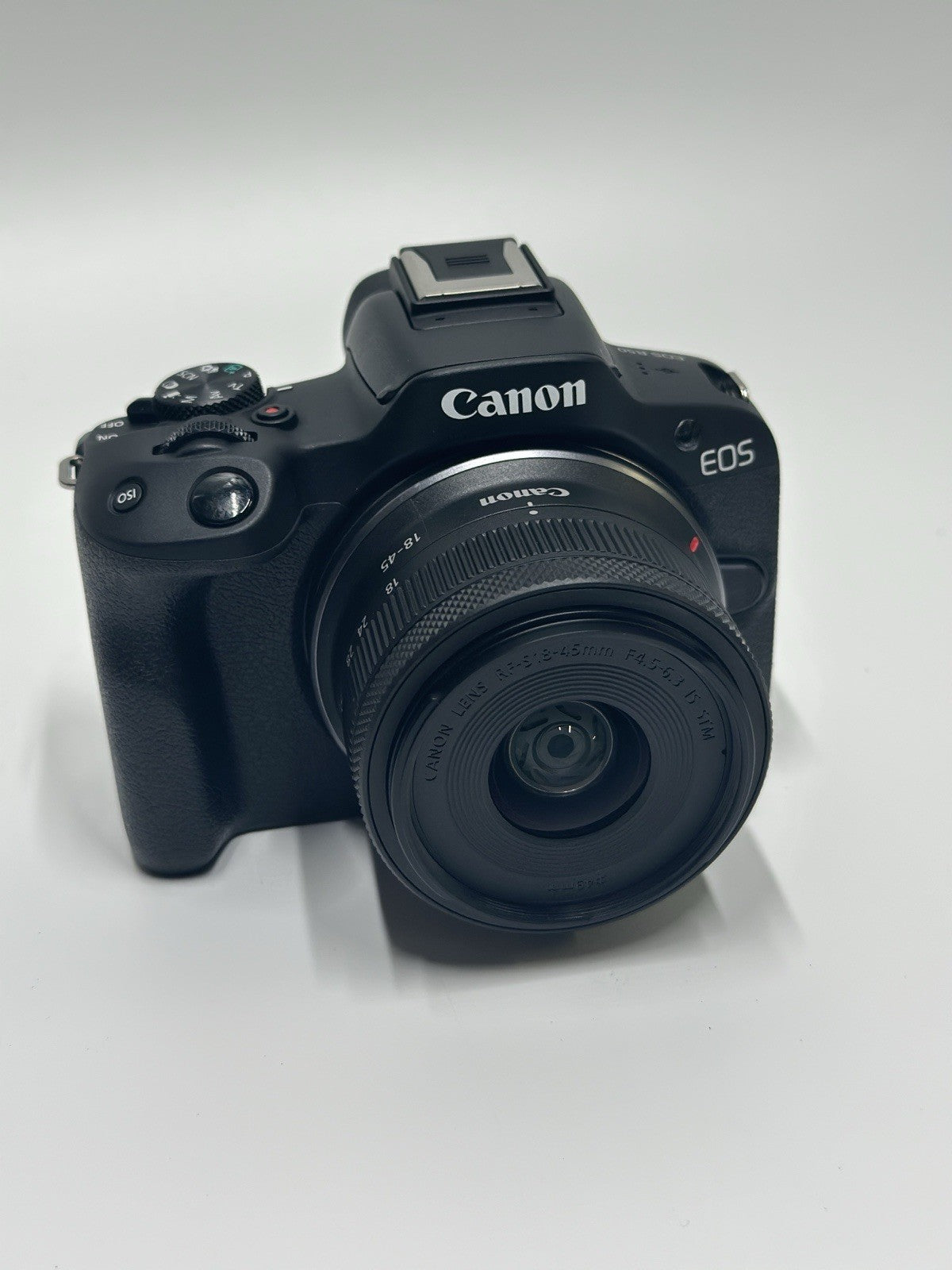 Canon EOS R50 Mirrorless Vlogging Camera (Black) w/RF-S18-45mm F4.5-6.3 is STM