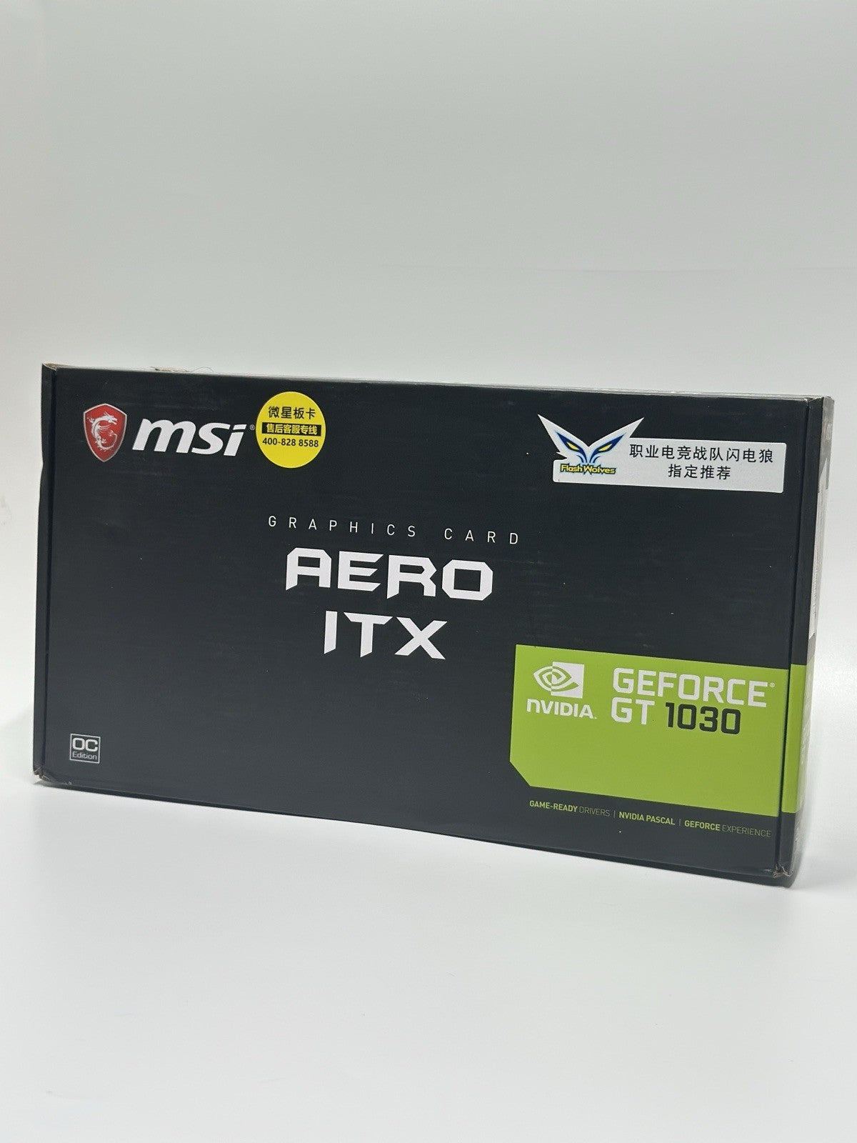 MSI GeForce GT 1030 AERO ITX 2GB GDDR4 Low Profile Graphics Card