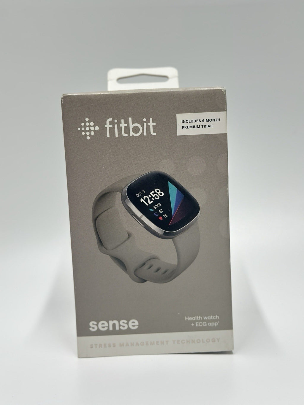 Fitbit Sense Activity Tracker - Sage Grey/Silver Stainless Steel