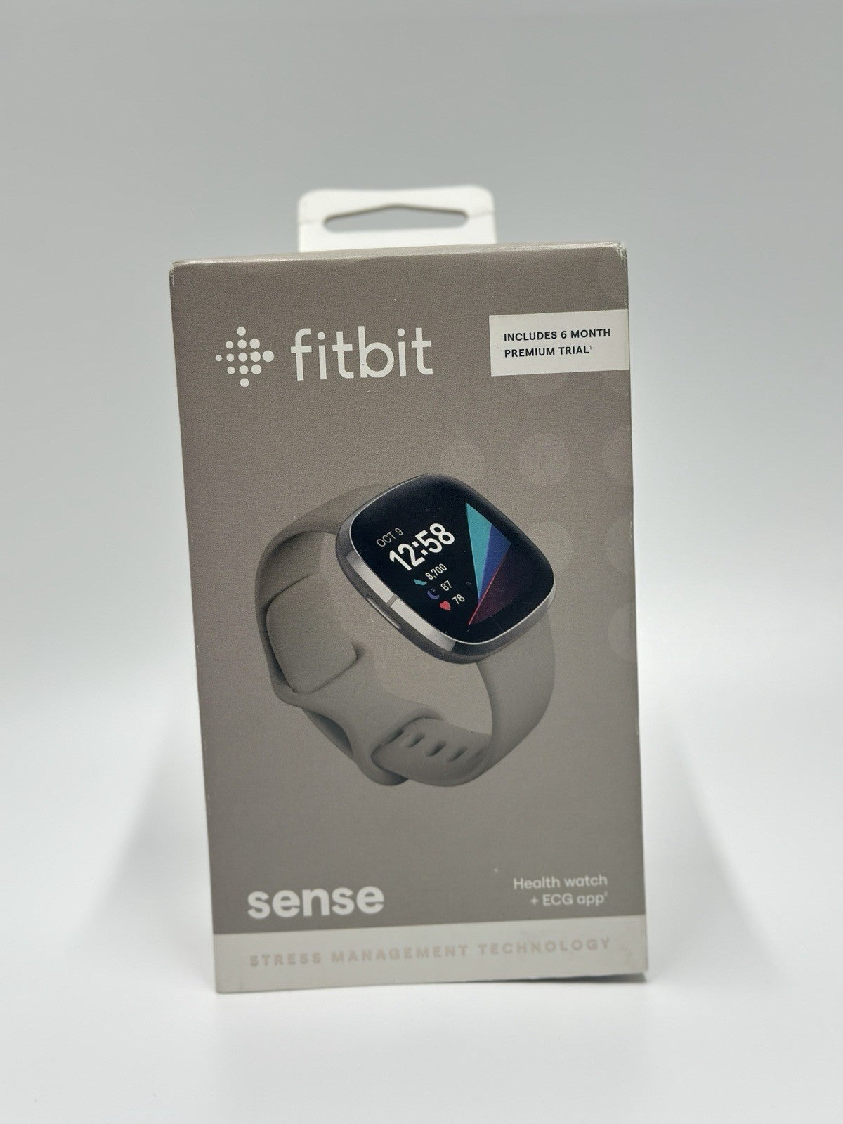Fitbit Sense Activity Tracker - Sage Grey/Silver Stainless Steel
