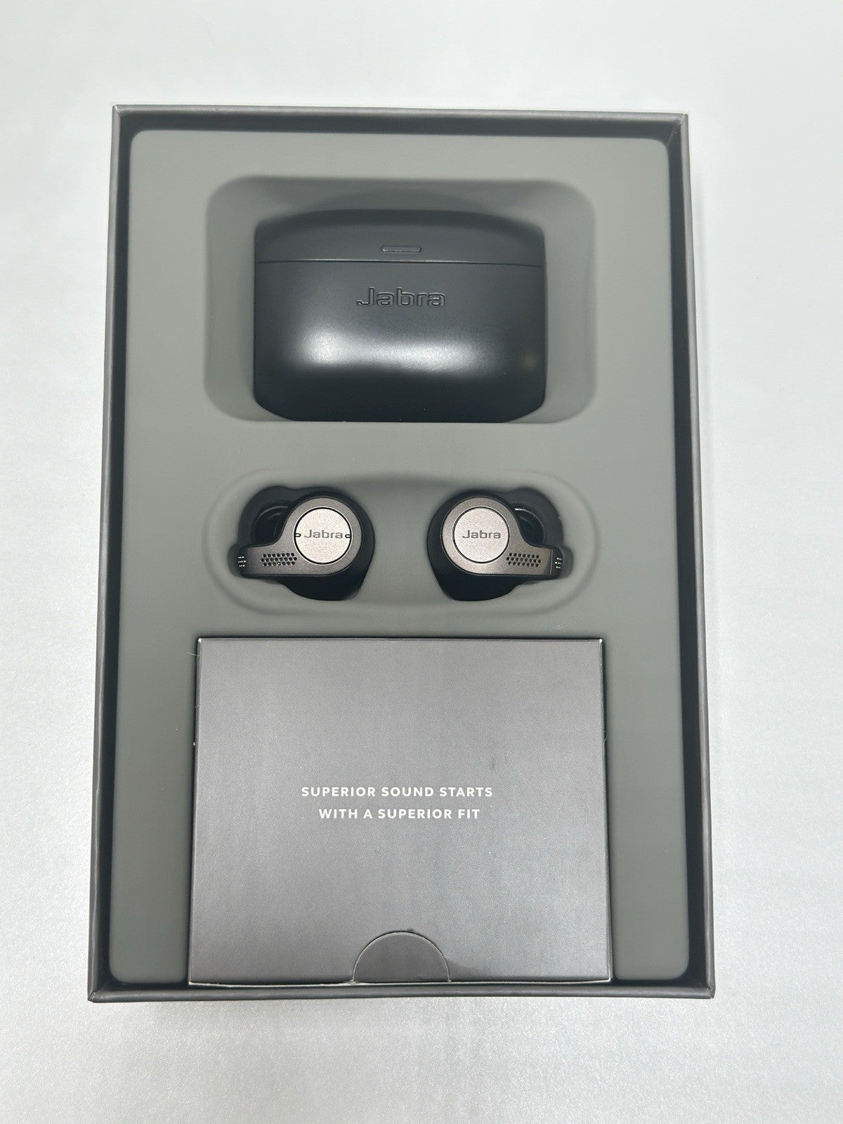 Jabra Elite Active 65t Wireless Sports Earbuds - Blue & Bronze Buttons