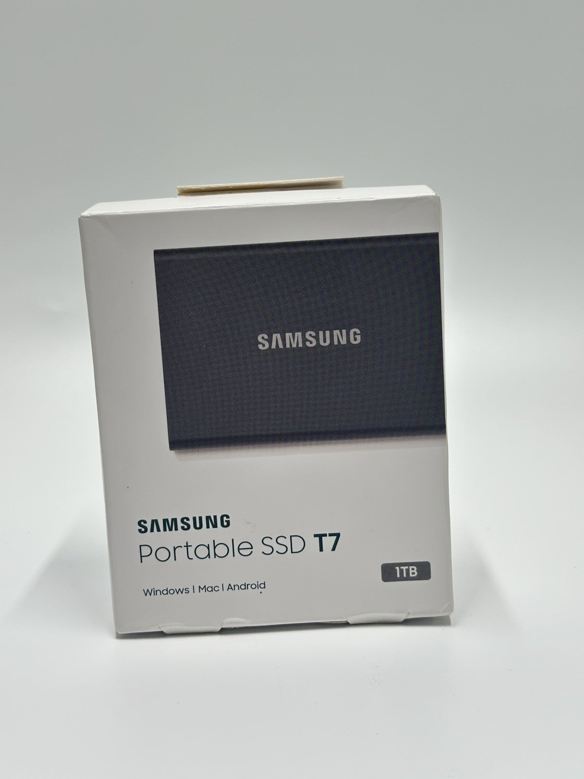 Samsung T7 1TB Portable External SSD - Grade A- Titan Grey (MU-PC1T0T/WW)