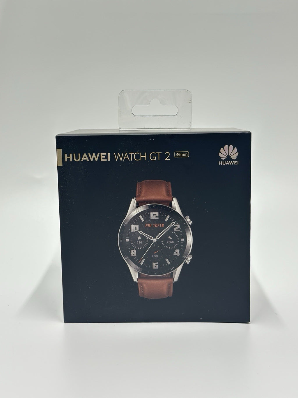 Huawei Watch GT 2 Pro Smartwatch - Titanium Body with Leather Strap - GPS, SpO2